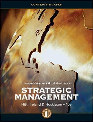 (Solution Manual)Strategic Management Competitiveness and Globalization- Concepts and Cases, 10...