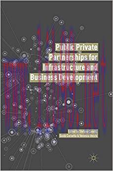 (PDF)Public Private Partnerships for Infrastructure and Business Development: Principles, Pract...