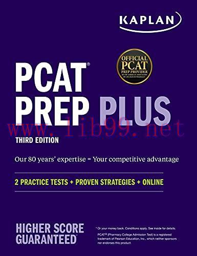 [AME]PCAT Prep Plus, 3rd Edition (Kaplan Test Prep) (EPUB + Converted PDF)