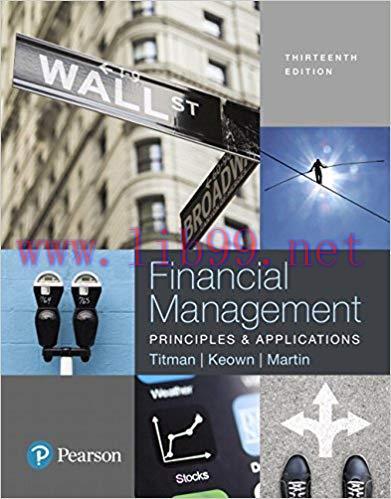 [PDF]Financial Management: Principles and Applications, 13th Edition [Sheridan Titman] + 12e