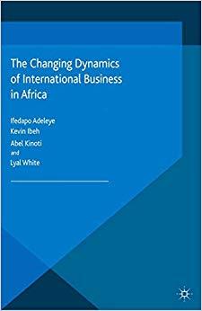 (PDF)The Changing Dynamics of International Business in Africa (AIB Sub-Saharan Africa (SSA) Se...