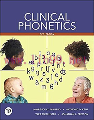 [PDF]Clinical Phonetics, 5th Edition[Lawrence D. Shriberg]