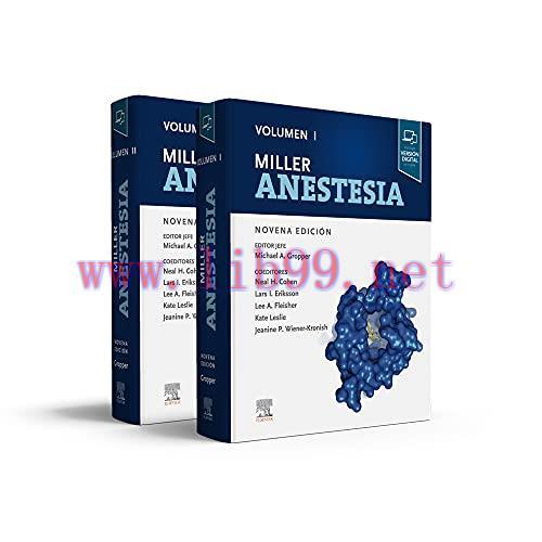 [AME]Miller. Anestesia (Spanish Edition) (True PDF)