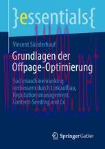 [PDF]Grundlagen der Offpage-Optimierung: Suchmaschinenranking verbessern durch Linkaufbau, Repu...
