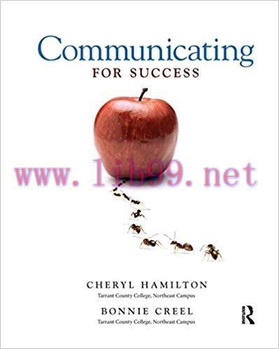 Communicating for Success 1st Edition,