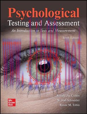 [PDF]Psychological Testing and Assessment An Introduction to Tests and Measurement 10e