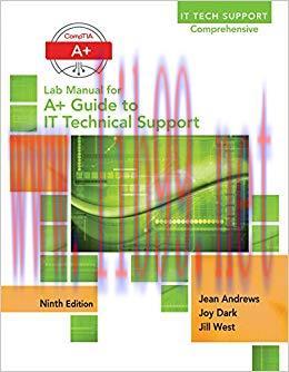 A+ Guide to IT Technical Support (Hardware and Software) 9th Edition