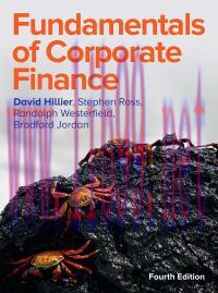 [PDF]Fundamentals of Corporate Finance 4e [David Hillier]