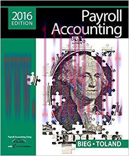 (PDF)Payroll Accounting 2016 26th Edition