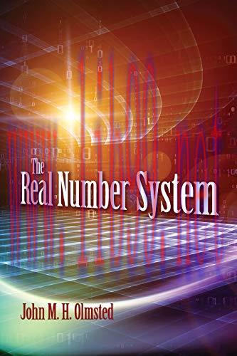 [FOX-Ebook]The Real Number System (Dover Books on Mathematics)