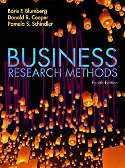 (PDF)EBOOK: Business Research Methods (UK Higher Education Business Business Statistics)