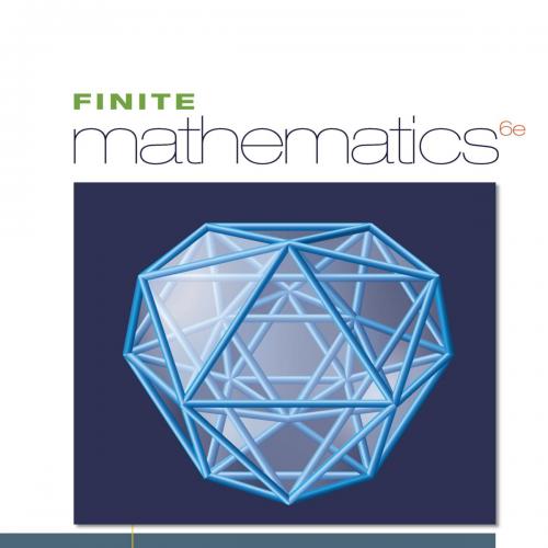 Finite Mathematics 6th by Stefan Waner