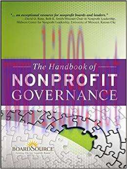 The Handbook of Nonprofit Governance (Essential Texts for Nonprofit and Public Leadership and M...