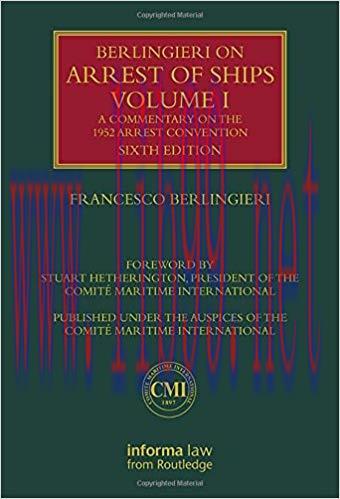 [PDF]Berlingieri on Arrest of Ships Volume I, 6th Edition