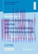 [PDF]Hochschulweiterbildung zwischen Wissenschaftsinstitution und Weiterbildungsmarkt: Konventi...