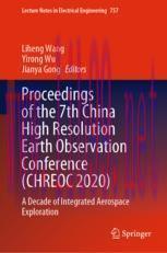 [PDF]Proceedings of the 7th China High Resolution Earth Observation Conference (CHREOC 2020): A...