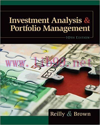 (PDF)Investment Analysis and Portfolio Management (Text Only) 10th Edition