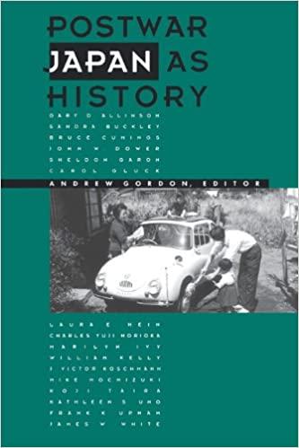 (PDF)Postwar Japan as History
