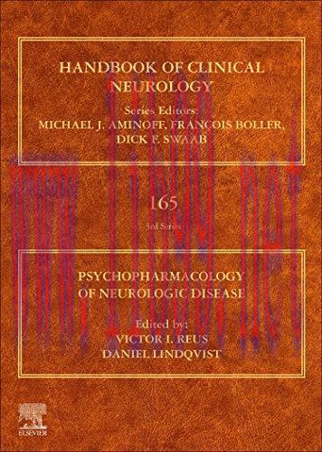 [AME]Psychopharmacology of Neurologic Disease, Volume 165: Handbook of Clinical Neurology Serie...