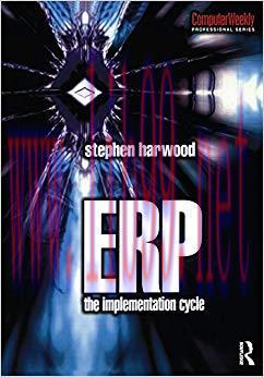 (PDF)ERP: The Implementation Cycle (Computer Weekly Professional) 1st Edition