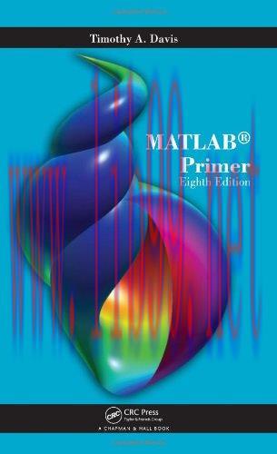 [FOX-Ebook]MATLAB Primer, 8th Edition