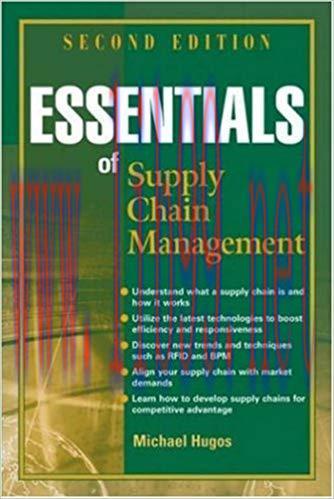 (PDF)Essentials of Supply Chain Management 2nd Edition