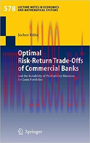(PDF)Optimal Risk-Return Trade-Offs of Commercial Banks: and the Suitability of Profitability M...