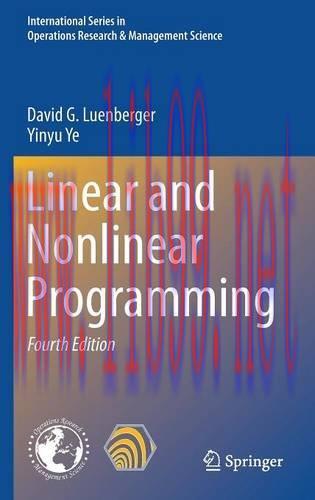 [FOX-Ebook]Linear and Nonlinear Programming