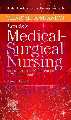 [AME]Clinical Companion to Lewis's Medical-Surgical Nursing: Assessment and Management of Clini...