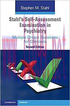 (PDF)Stahl&rsquo;s Self-Assessment Examination in Psychiatry: Multiple Choice Questions for Clinician...