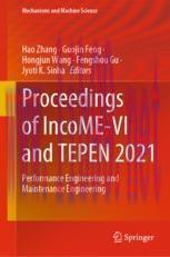 [PDF]Proceedings of IncoME-VI and TEPEN 2021: Performance Engineering and Maintenance Engineeri...