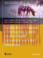 [PDF]Sustainable Development of the Agrarian Economy Based on Digital Technologies and Smart In...