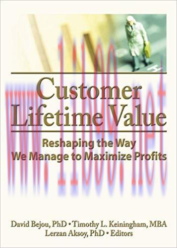 (PDF)Customer Lifetime Value: Reshaping the Way We Manage to Maximize Profits 1st Edition