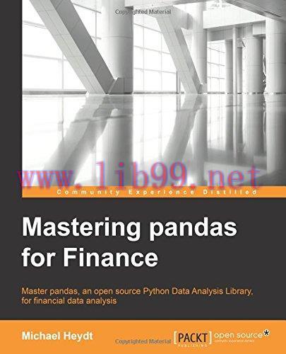 [FOX-Ebook]Mastering Pandas for Finance