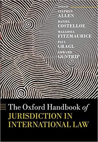 (PDF)The Oxford Handbook of Jurisdiction in International Law (Oxford Handbooks)