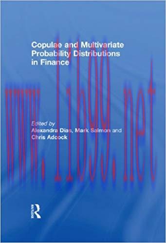 (PDF)Copulae and Multivariate Probability Distributions in Finance 1st Edition