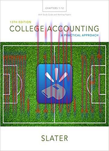 (PDF)College Accounting Chapters 1-12 with Study Guide and Working Papers 13th Edition