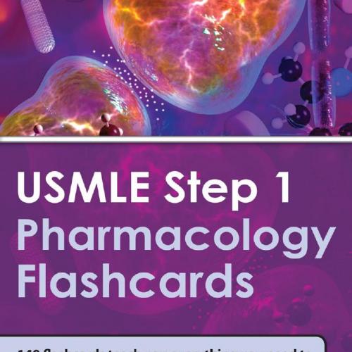 USMLE Step 1 Pharmacology Flashcards