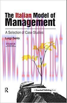 (PDF)The Italian Model of Management: A Selection of Case Studies 1st Edition