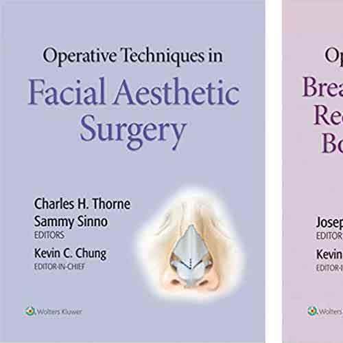 Operative Techniques Series 2019 Plastic Surgery, ALL 8 Books Set