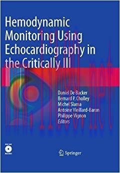 (PDF)Hemodynamic Monitoring Using Echocardiography in the Critically Ill 2011 Edition
