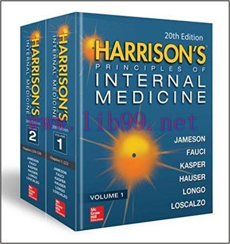 [AME]Harrison's Principles of Internal Medicine, 20th Edition (Vol.1 & Vol.2) (ePUB)