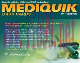 [AME]MediQuik Drug Cards: MediQuik, 19th Edition (EPUB)