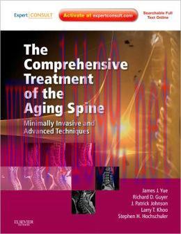 [AME]The Comprehensive Treatment of the Aging Spine: Minimally Invasive and Advanced Techniques