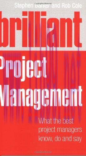 [FOX-Ebook]Brilliant Project Management: what the best project managers know, do and say
