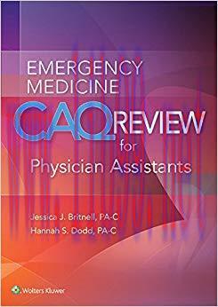 (PDF)Emergency Medicine CAQ Review for Physician Assistants 1st Edition