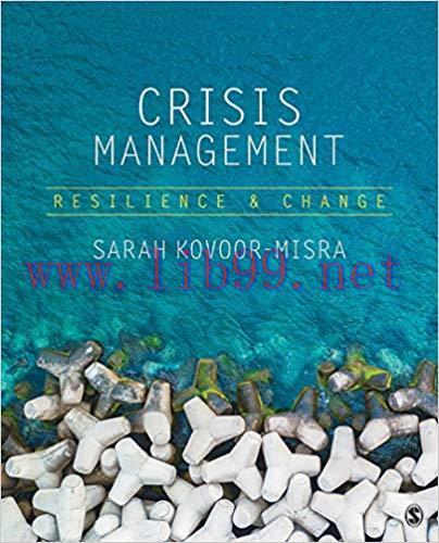 (PDF)Crisis Management: Resilience and Change 1st Edition