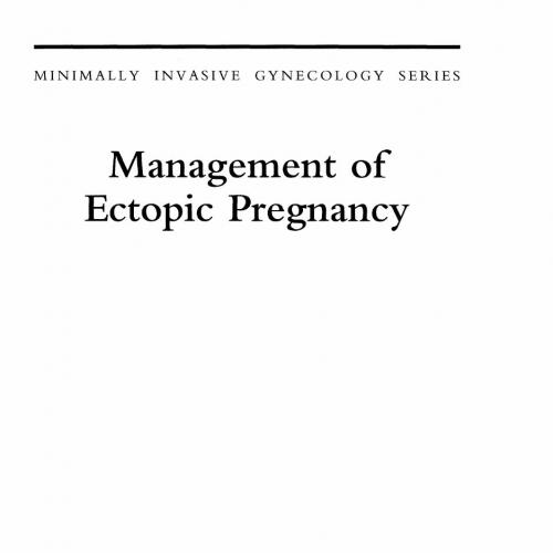 Management of Ectopic Pregnancy