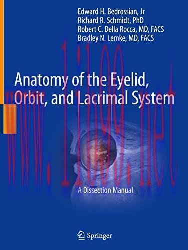 [AME]Anatomy of the Eyelid, Orbit, and Lacrimal System: A Dissection Manual (Original PDF)