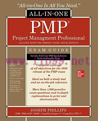 [FOX-Ebook]PMP Project Management Professional All-in-One Exam Guide
